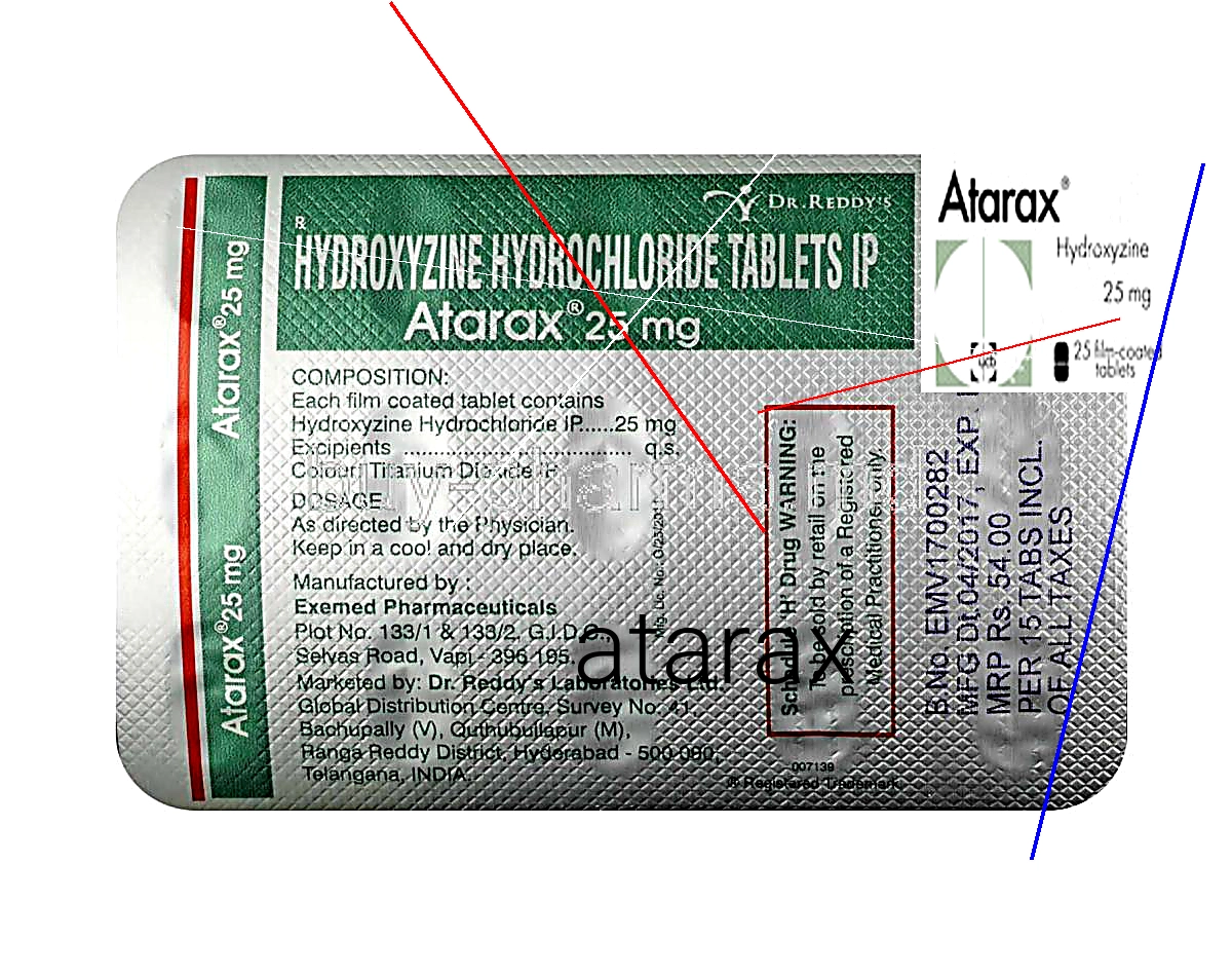 Atarax sous ordonnance